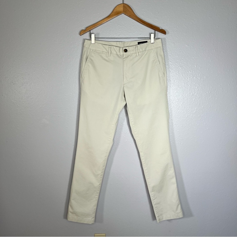 Bonobos Tailored Light Beige khaki Chino Pants 31x32 Men’s Smart Casual work